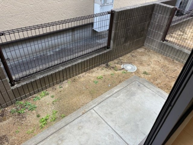 フローラ国分の庭|陽当たり良好なお庭です♪