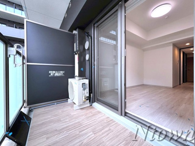 【バルコニー】 | エステムコート名古屋TWINWEST | 暖かな日差しのふりそそぐバルコニー