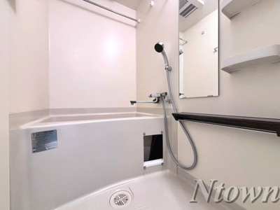 【浴室】 | エステムコート名古屋TWINWEST | 日々の疲れを癒すお風呂付です