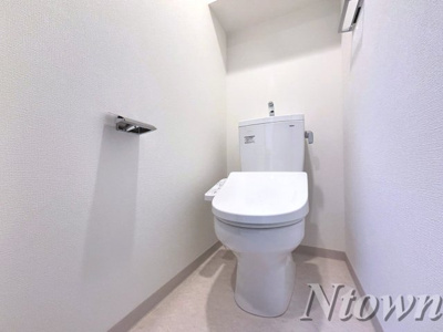 【トイレ】 | エステムコート名古屋TWINWEST | シンプルで使いやすいトイレです