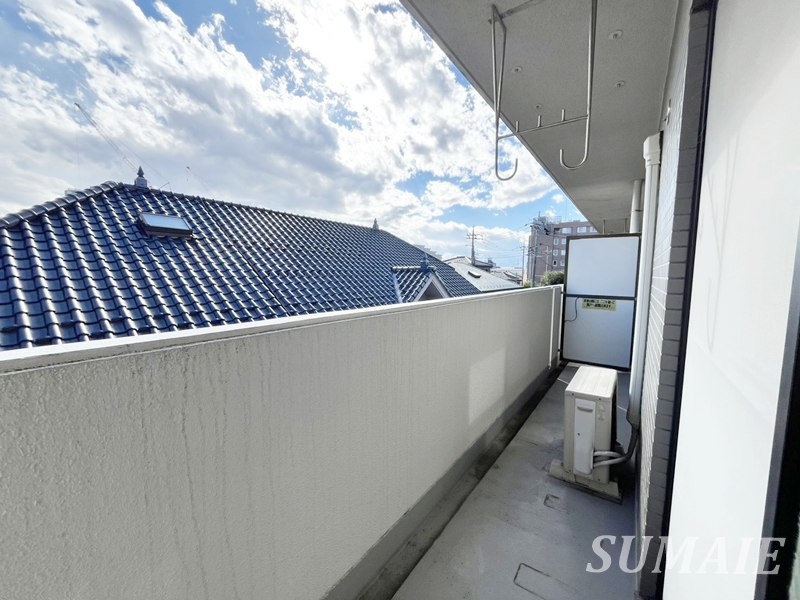 アネックスサクラのバルコニー