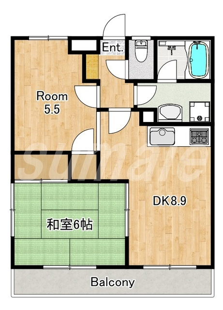 アネックスサクラの間取り|間取りです☆