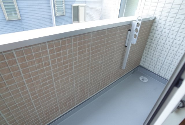 セジュール魚崎のバルコニー