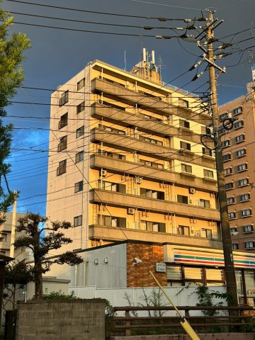 熊本市中央区　一棟マンションの外観