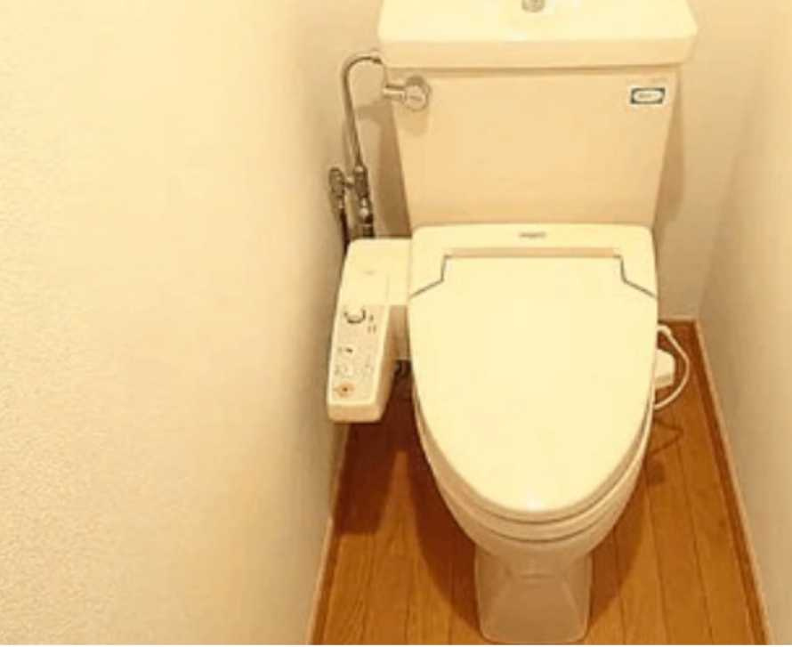 ワールドパレス学芸大学　礼金０　分譲賃貸　テラスのトイレ