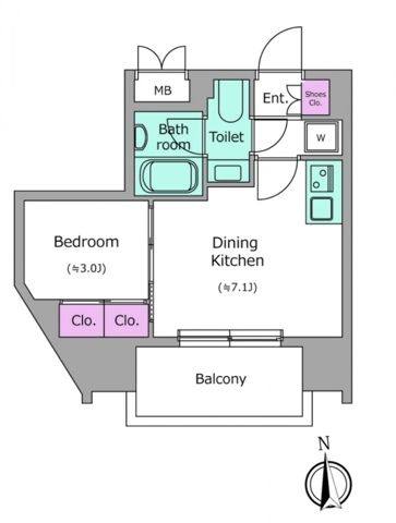 クレヴィアリグゼ北品川Ⅱステーションコート
