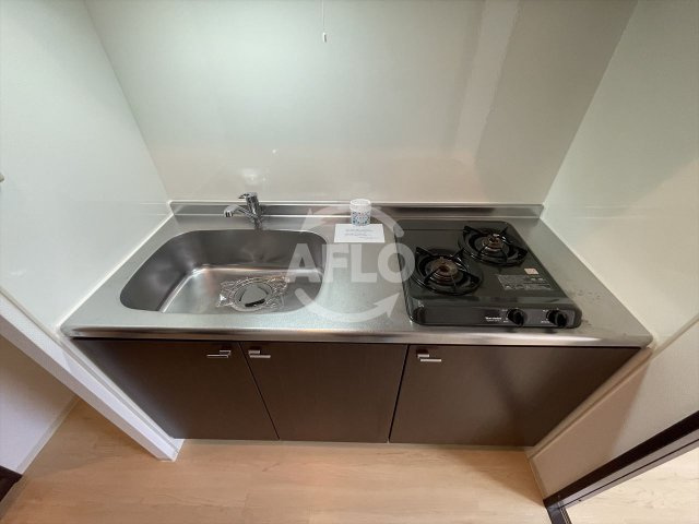 グランシス天満橋のキッチン|グランシス天満橋　2口ガスシステムキッチン