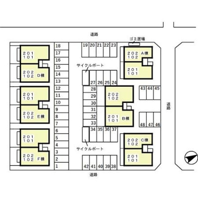 【区画図】 | リビングタウン赤祖父　Ｂ