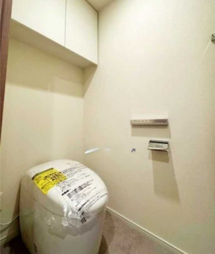 パークホームズ代々木西原　分譲賃貸　床暖房　食器洗浄機のトイレ