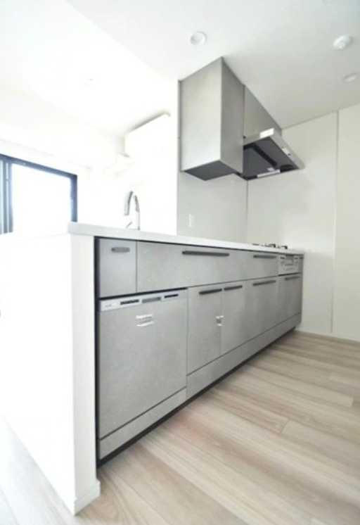 パークホームズ代々木西原　分譲賃貸　床暖房　食器洗浄機のキッチン