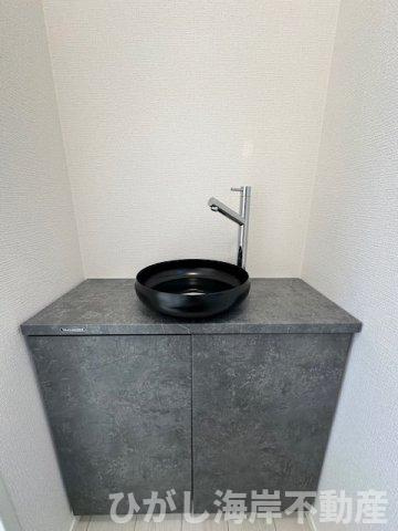 茅ヶ崎市萩園　新築戸建の洗面所|セカンド洗面台