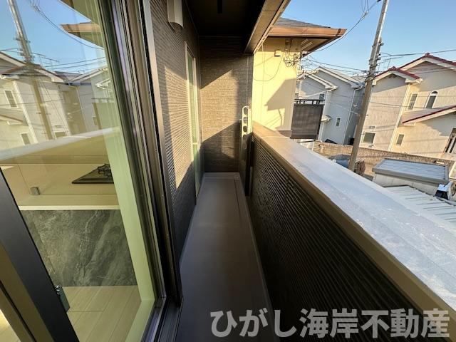 茅ヶ崎市萩園　新築戸建のバルコニー|バルコニー