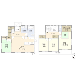 【間取り】 | 大津市松が丘２丁目 中古戸建