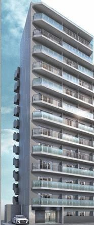 ジェノヴィア三ノ輪Ⅲスカイガーデンの外観