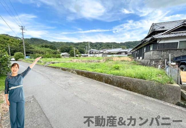 伊予市宮下の売地の外観|外観もきれいです
