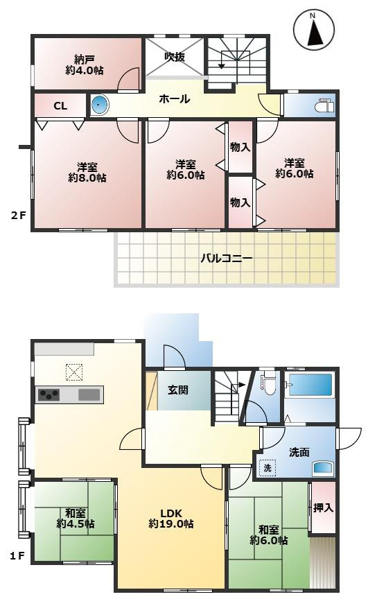 【間取り】の画像