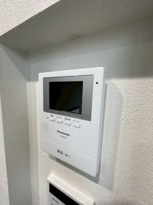 アリアのセキュリティ|TVモニター付きで安心です☆