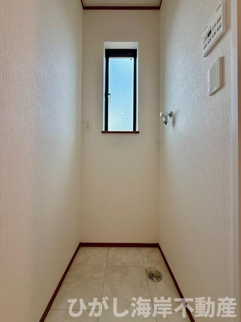 茅ヶ崎市東海岸南4丁目　新築戸建　全５棟のランドリースペース|洗濯機置場