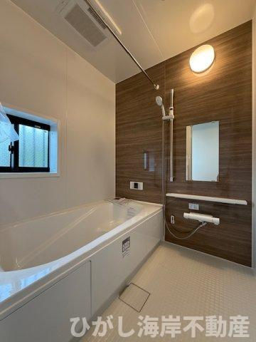 茅ヶ崎市東海岸南4丁目　新築戸建　全５棟の浴室|1坪タイプ　ユニットバス