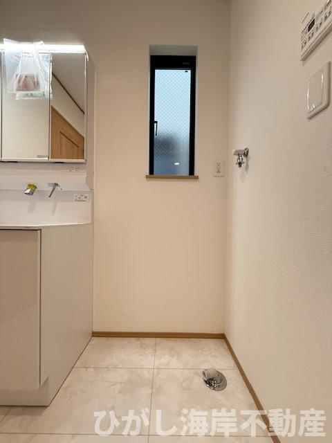 茅ヶ崎市東海岸南4丁目　新築戸建　全５棟のランドリースペース|洗濯機置場