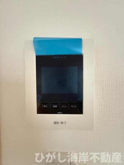 茅ヶ崎市東海岸南4丁目　新築戸建　全５棟のセキュリティ|TVモニター付きインターフォン