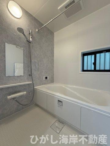茅ヶ崎市東海岸南4丁目　新築戸建　全５棟の浴室|1坪タイプ　ユニットバス