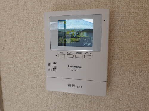 サンクチュアリー久留米Ⅴのセキュリティ|TVモニター付きで安心です☆