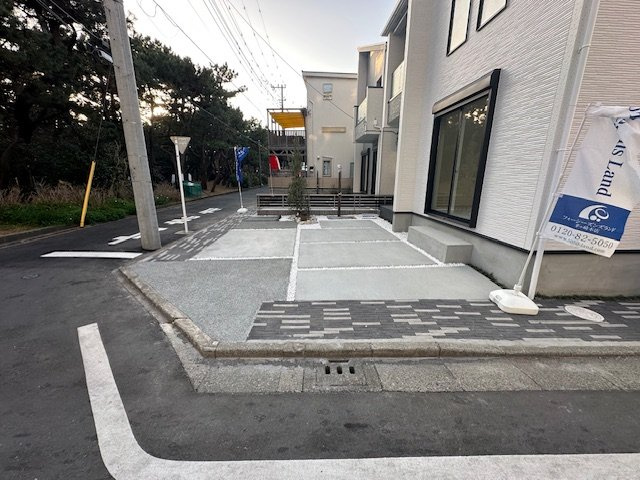 茅ヶ崎市浜須賀　新築戸建　全２棟の駐車場|駐車スペース