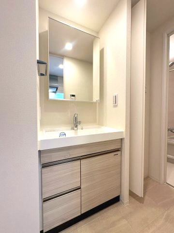 ラフィシア上前津　名古屋市賃貸　仲介手数料無料の洗面所|洗面