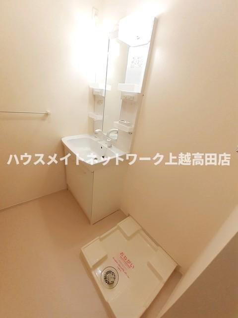 カーサ・アマーレＳＡＩＷＡＩⅠの洗面所|洗髪洗面化粧台