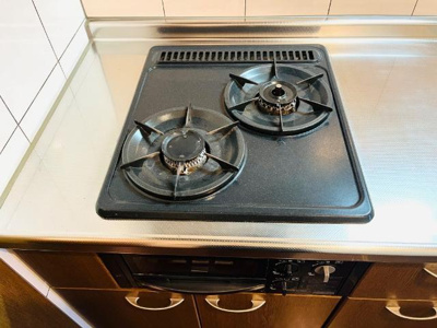 【キッチン】 | コンフォール錦 | 2口コンロ