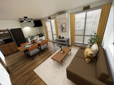 【居間・リビング】シーレックス津久井浜Ｃ棟