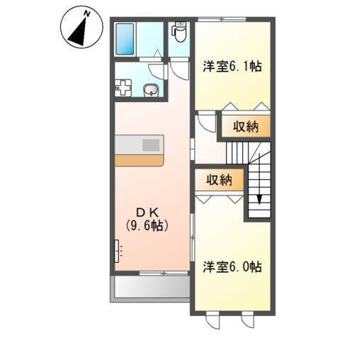 【間取り】 | ファインハイムＳＡＴＯ　Ⅱ