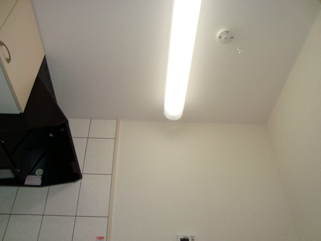 フラワーハウスのキッチン|キッチン照明