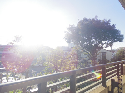 バルコニーからの景色