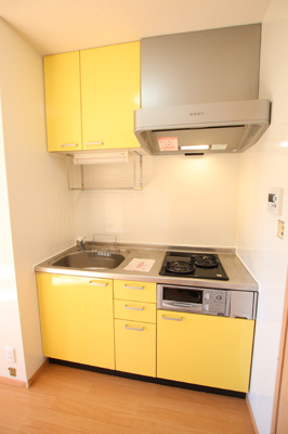 2口付きコンロあり