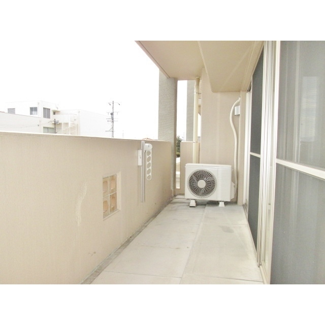 ラ・ポーゼ・ロワイヤルのバルコニー