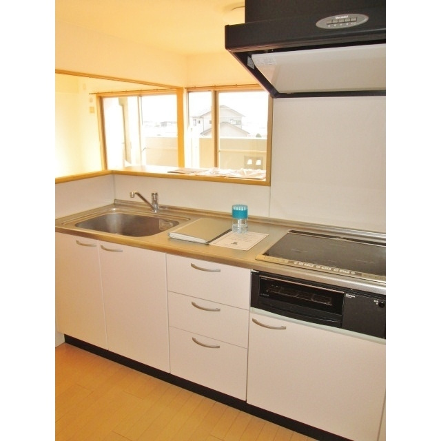 ラ・ポーゼ・ロワイヤルのキッチン