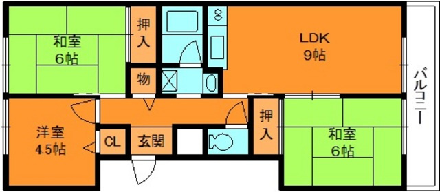 サンドミールの間取り