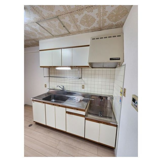 羽島郡笠松町北及のアパートのキッチン