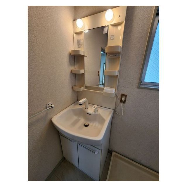 羽島郡笠松町北及のアパートの洗面所