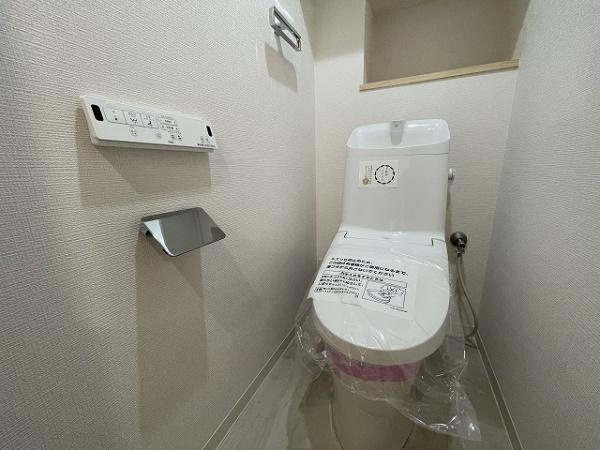 【トイレ】 | グランシティユーロパレス武蔵中原 | 落ち着いた色合いのトイレ♪
