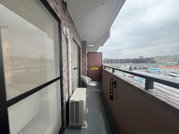 クレッセント溝の口のバルコニー|日当たりのよいバルコニー