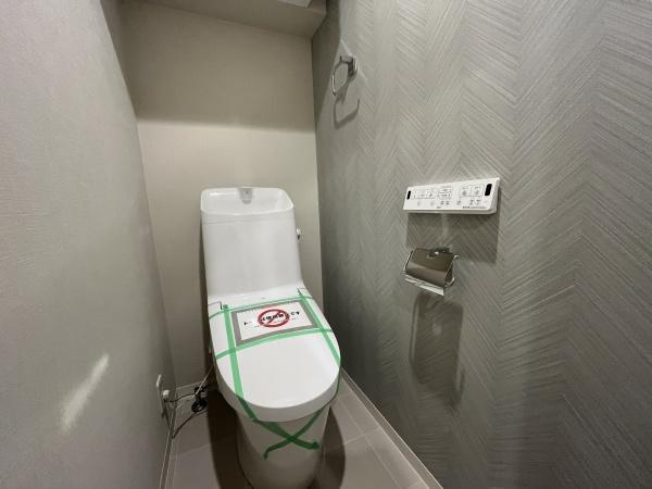 【トイレ】 | クレッセント溝の口 | トイレの内装まで、スタイリッシュさにこだわりました