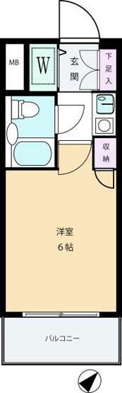 【間取り】 | ダイアパレス鷺沼１