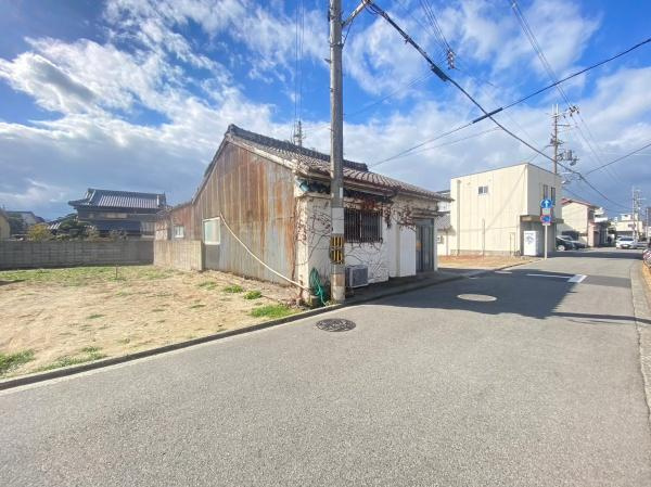 和歌山市古屋　土地の前面道路含む現地写真