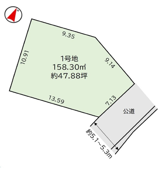 【土地図】 | 我孫子市高野山7期