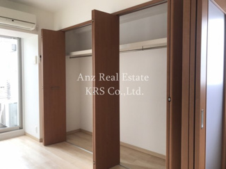 【収納】 | レオンコンフォート南堀江 | たっぷり入るクローゼット！整理整頓をサポート！