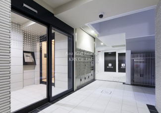 【セキュリティ】 | レオンコンフォート南堀江 | エントランスにあるオートロック！入居者様の安全を守ります♪