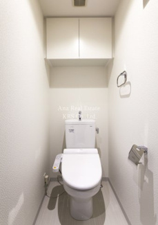 【トイレ】 | レオンコンフォート南堀江 | 冬場での使用や清潔好きの方にうれしい温水洗浄便座♪